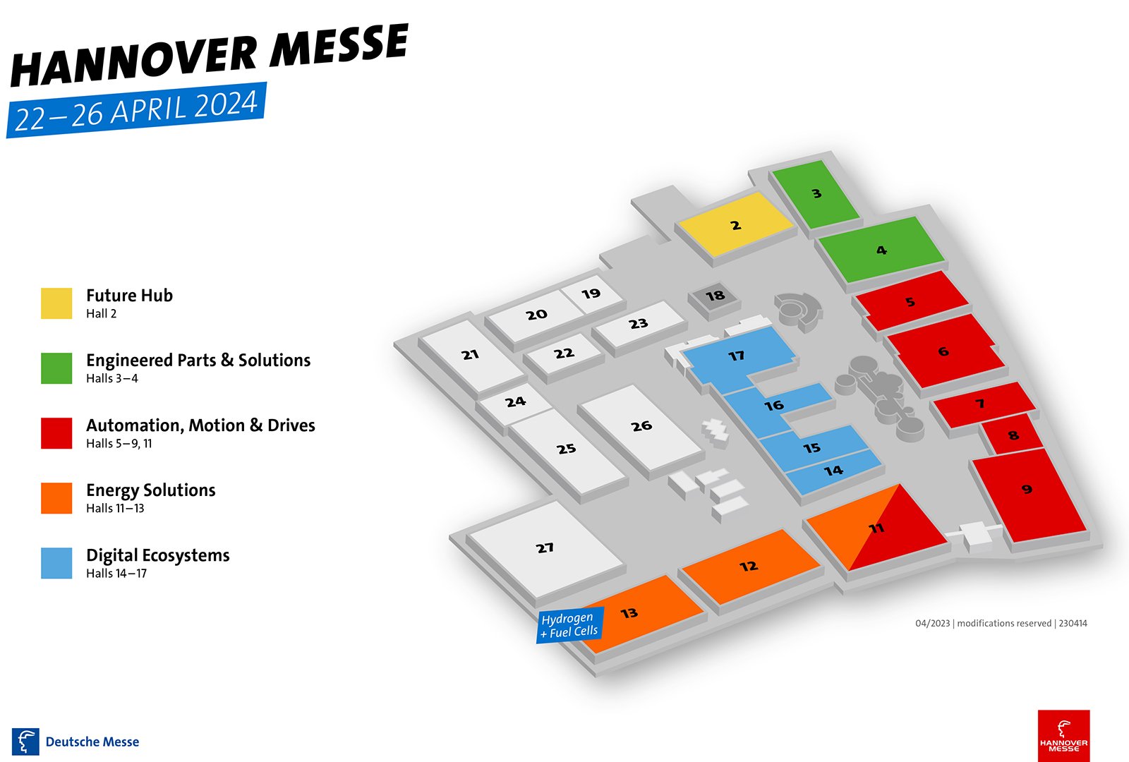 Hannover Messe_Hallenplan2024